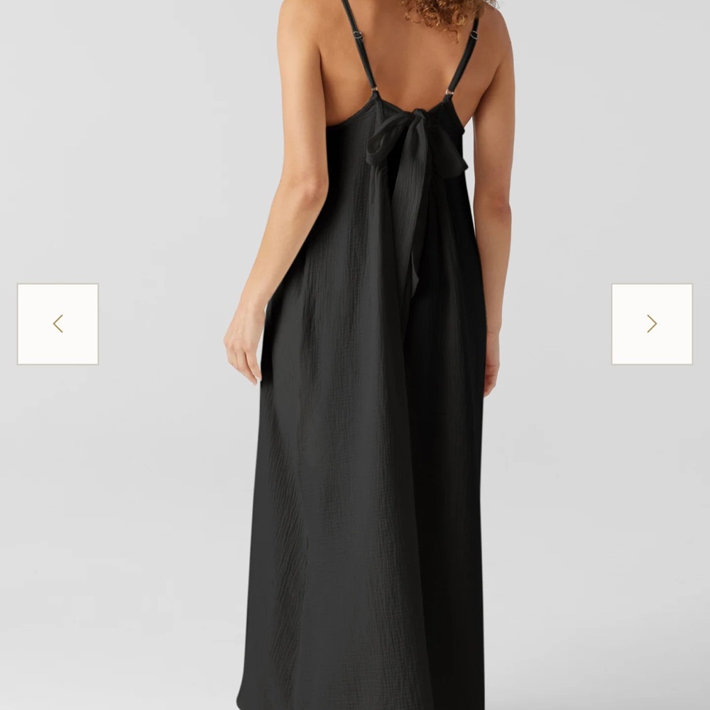 Sol Angeles Black Maxi Dress